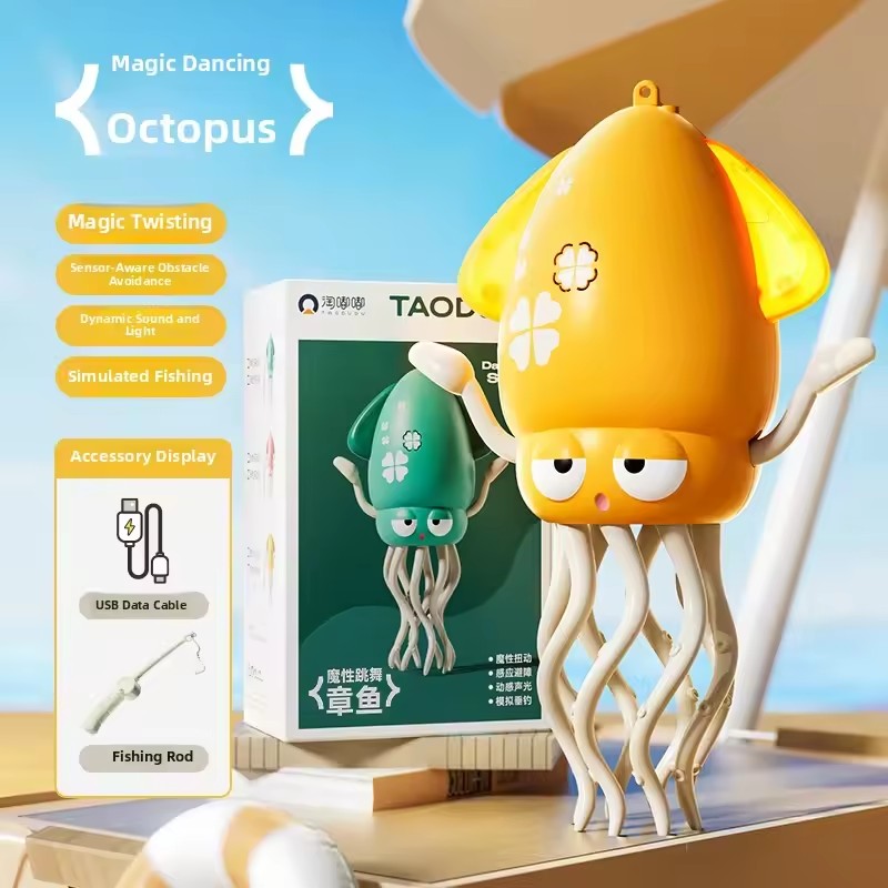 Electronics Gadgets To Gift - Robot Gurita Menari Cerdas - Mainan