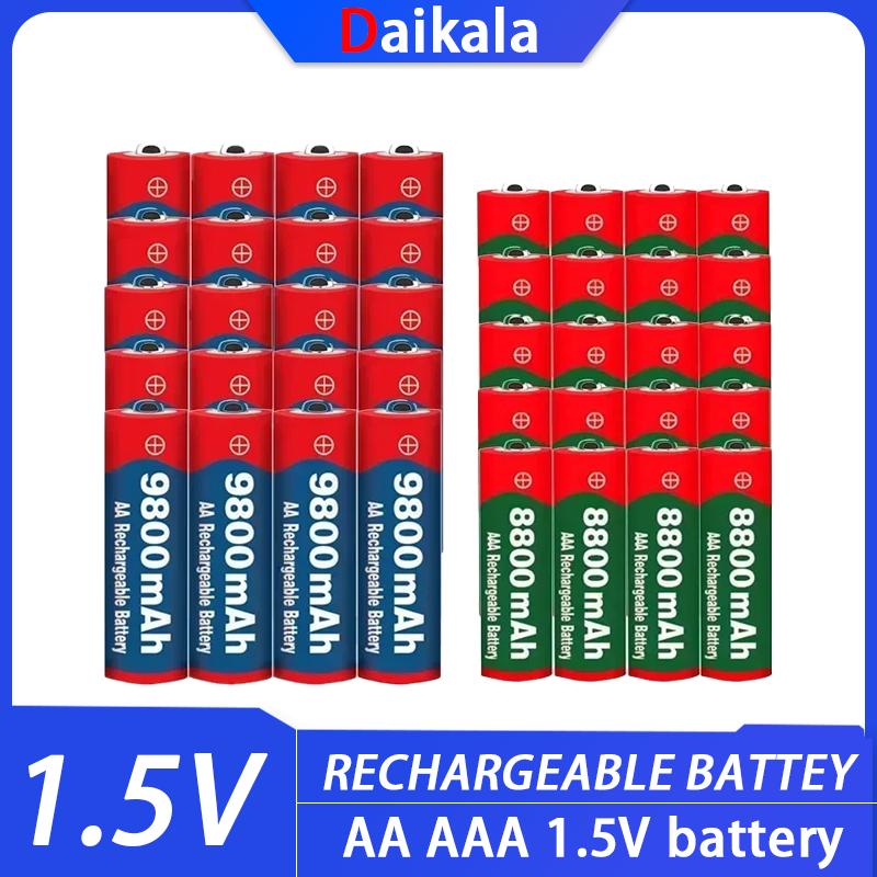 New Gadgets Electronic - Baterai Isi Ulang 2026 Baru 1.5V