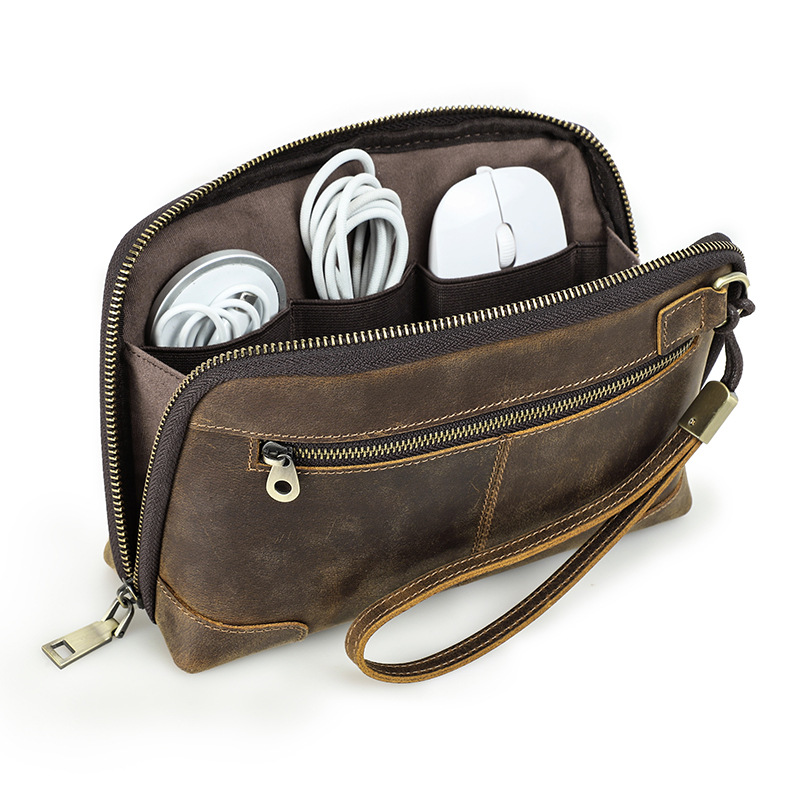 Electronics Gadgets In China - Tas Organizer Elektronik Kulit Asli Multi-kompartemen
