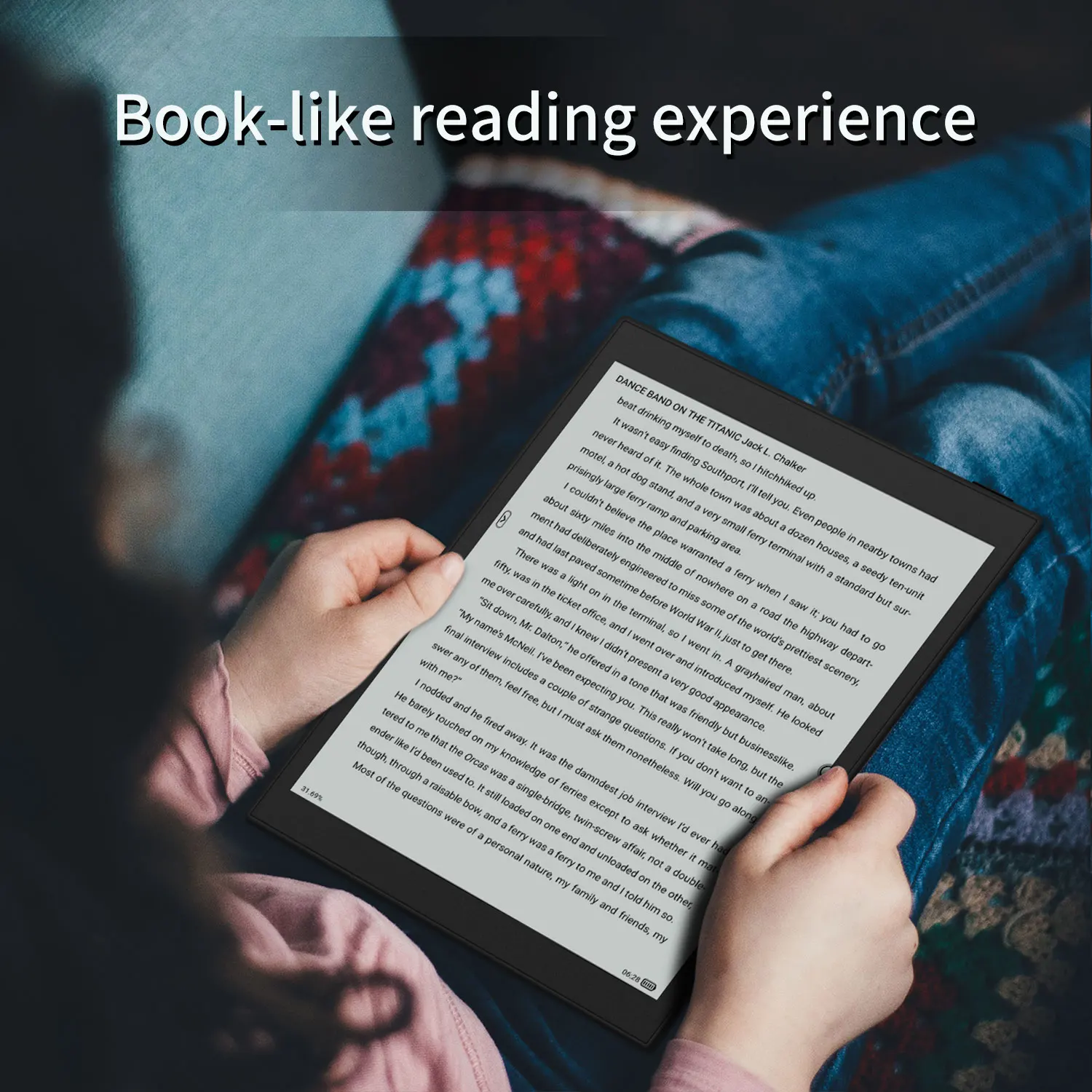 Geniatech E-reader Warna 10 In - E-Ink Tablet Reader ulasan dan harga
