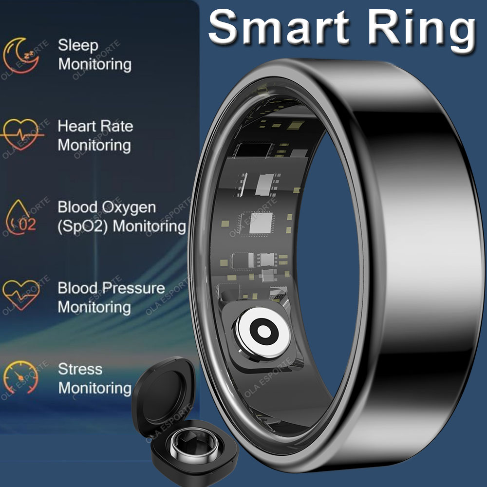 Cincin Pintar Pria Wanita, Mon - Smart Ring Health ulasan dan harga