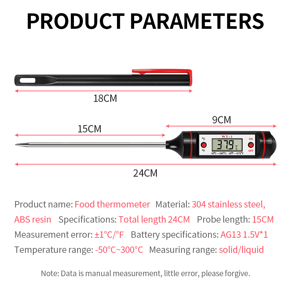 Termometer makanan Digital bar - New Gadgets Electronic ulasan dan harga
