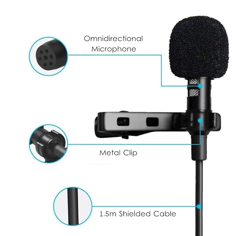 Mikrofon Mini Lavalier Portabe - Mini Electronics Gadgets ulasan dan harga