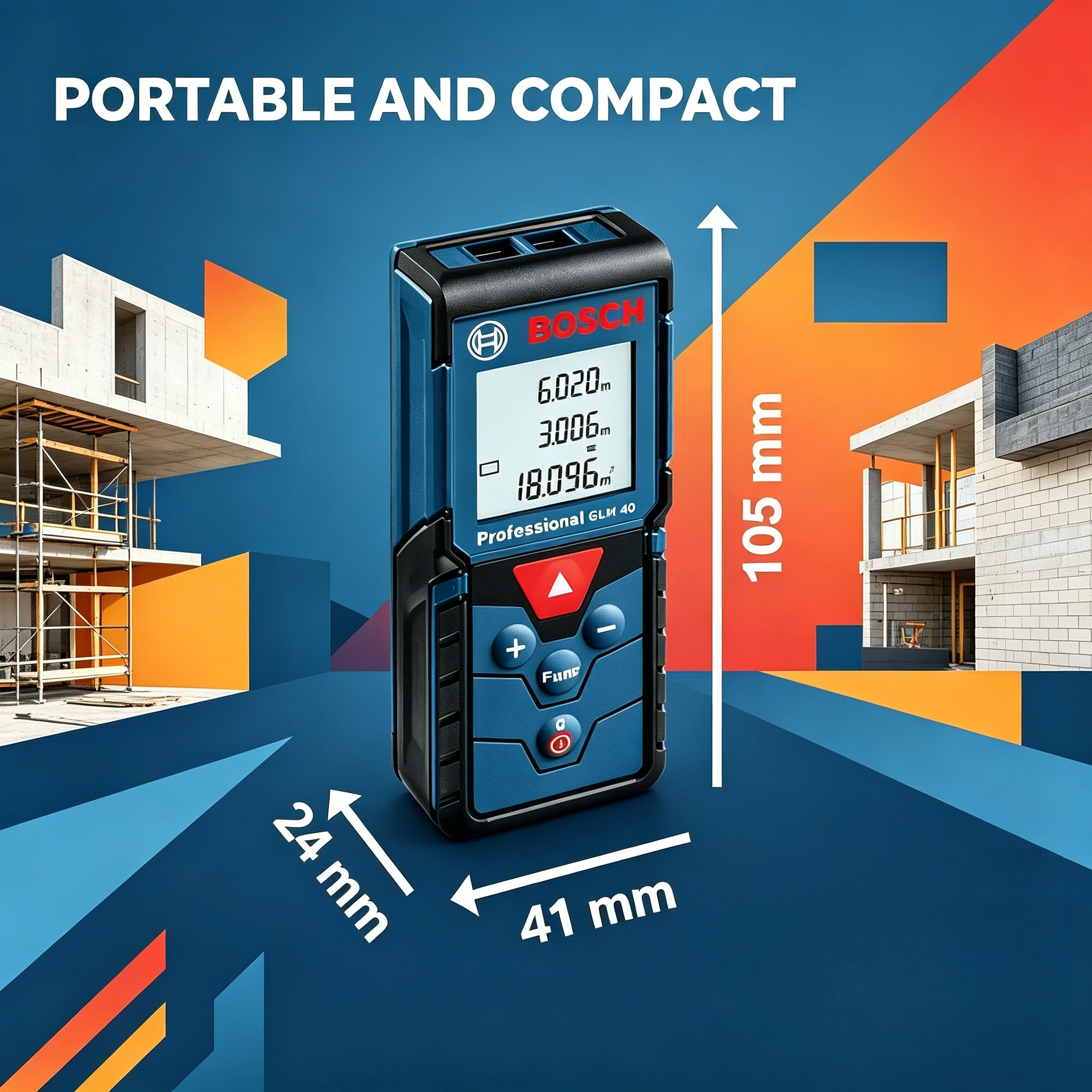 BOSCH GLM 4000 Pengukur Jarak  - Laser Distance Measure ulasan dan harga