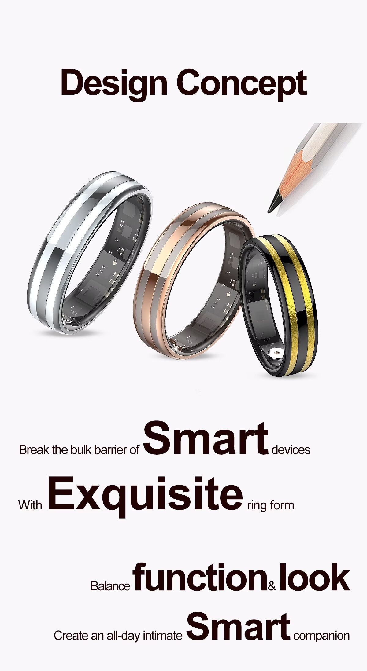 Cincin Pintar 2026 Untuk Pria  - Smart Ring Health ulasan dan harga