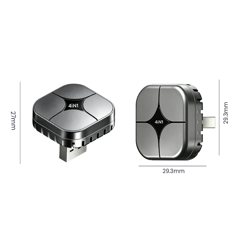 Adaptor CarPlay Nirkabel 4-in- - Mini Electronics Gadgets ulasan dan harga