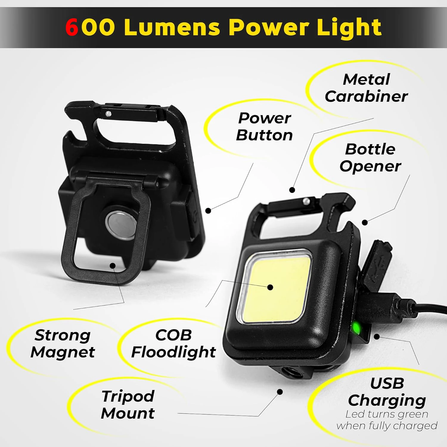 Lampu Gantungan Kunci Portabel - Mini Electronics Gadgets ulasan dan harga