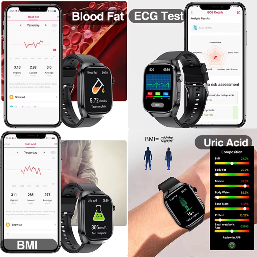 Jam Tangan Pintar Lipid Darah  - Laser Distance Measure ulasan dan harga