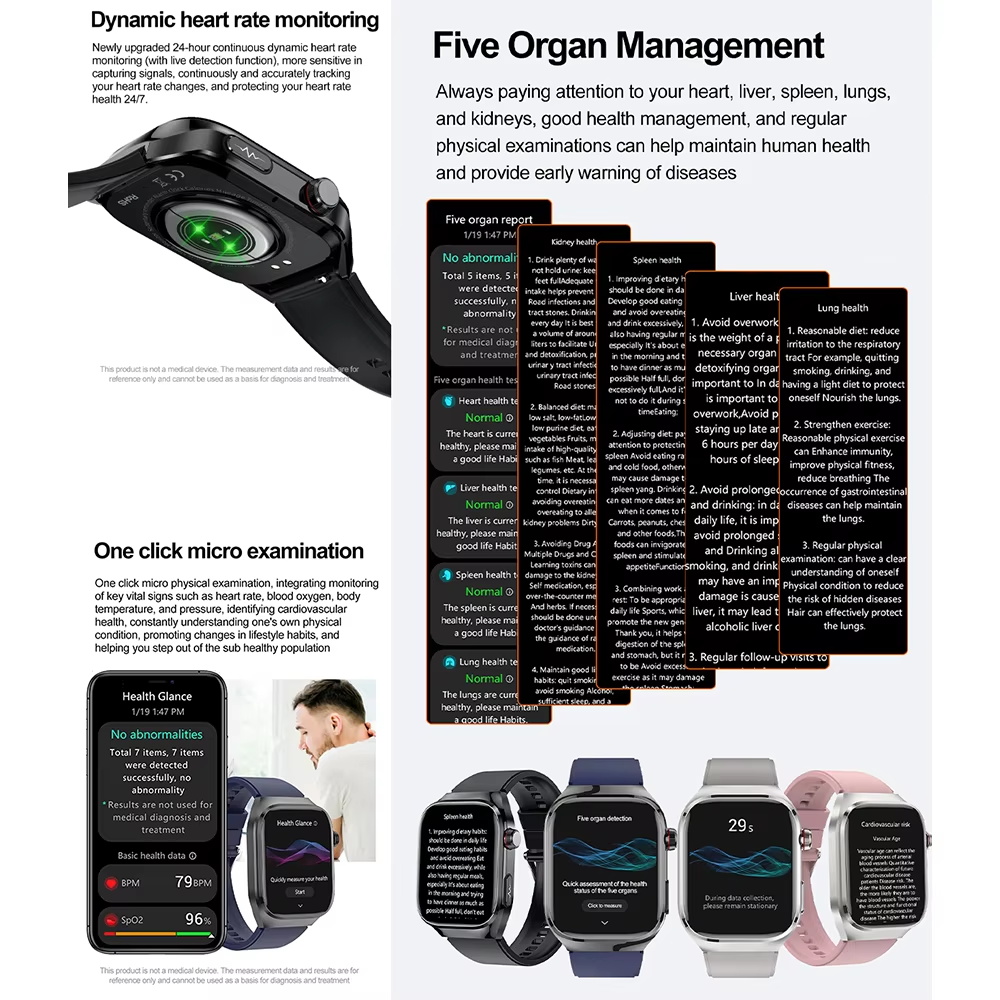 Jam Tangan Pintar Lipid Darah  - Laser Distance Measure ulasan dan harga