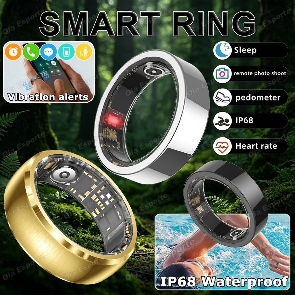 Cincin Pintar Pengingat Getara - Smart Ring Health ulasan dan harga