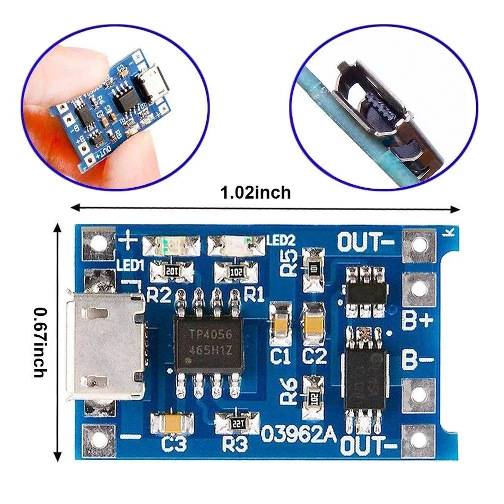 1-20 Buah Modul Pengisi Daya B - Mini Electronics Gadgets ulasan dan harga