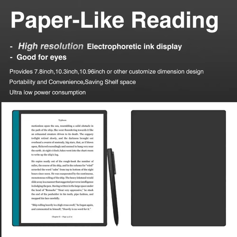 Tablet E-Ink 10.3 Inci Tipe Me - E-Ink Tablet Reader ulasan dan harga
