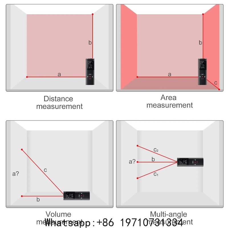Alat Pengukur Jarak Laser Pint - Laser Distance Measure ulasan dan harga