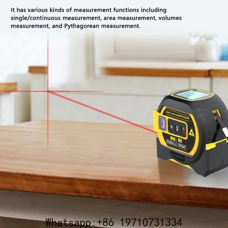 Pengukur Jarak Laser Digital 3 - Laser Distance Measure ulasan dan harga